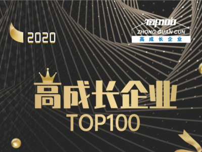 中恒博瑞再次榮獲《2020高成長(zhǎng)企業(yè)TOP100》